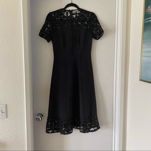 ASOS LBD with lace detail